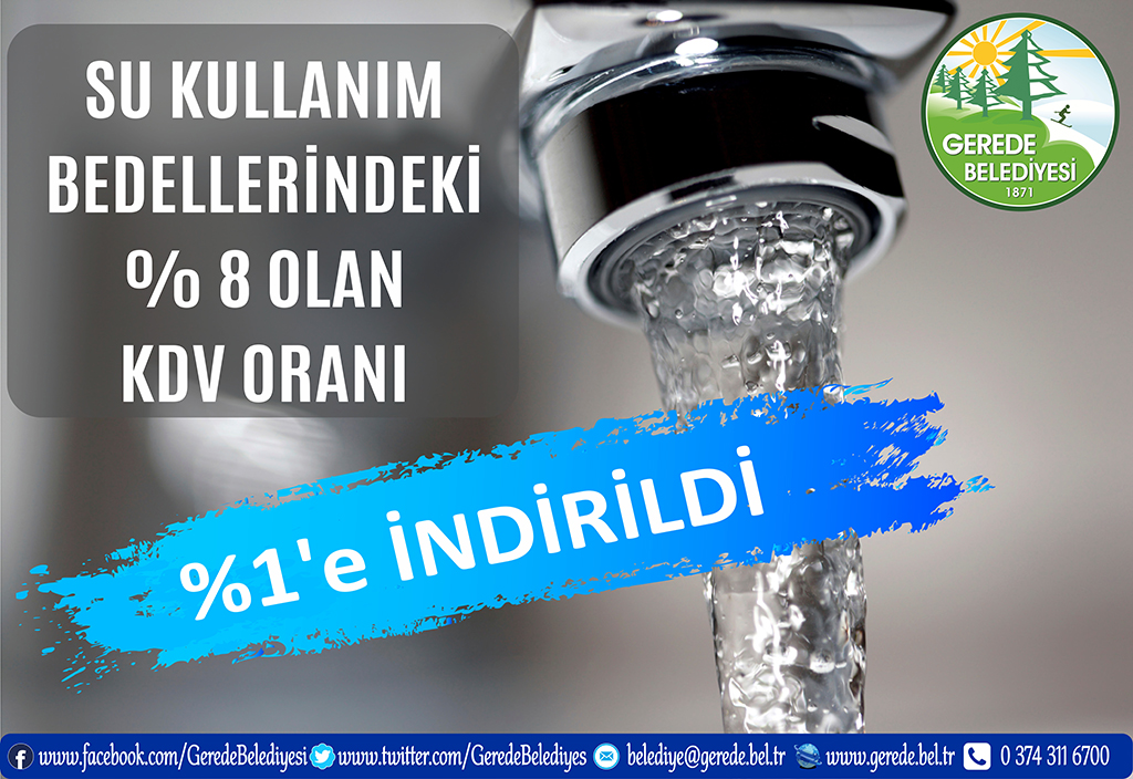 GEREDE BELED�YES� UYGULAMAYA BA�LIYOR