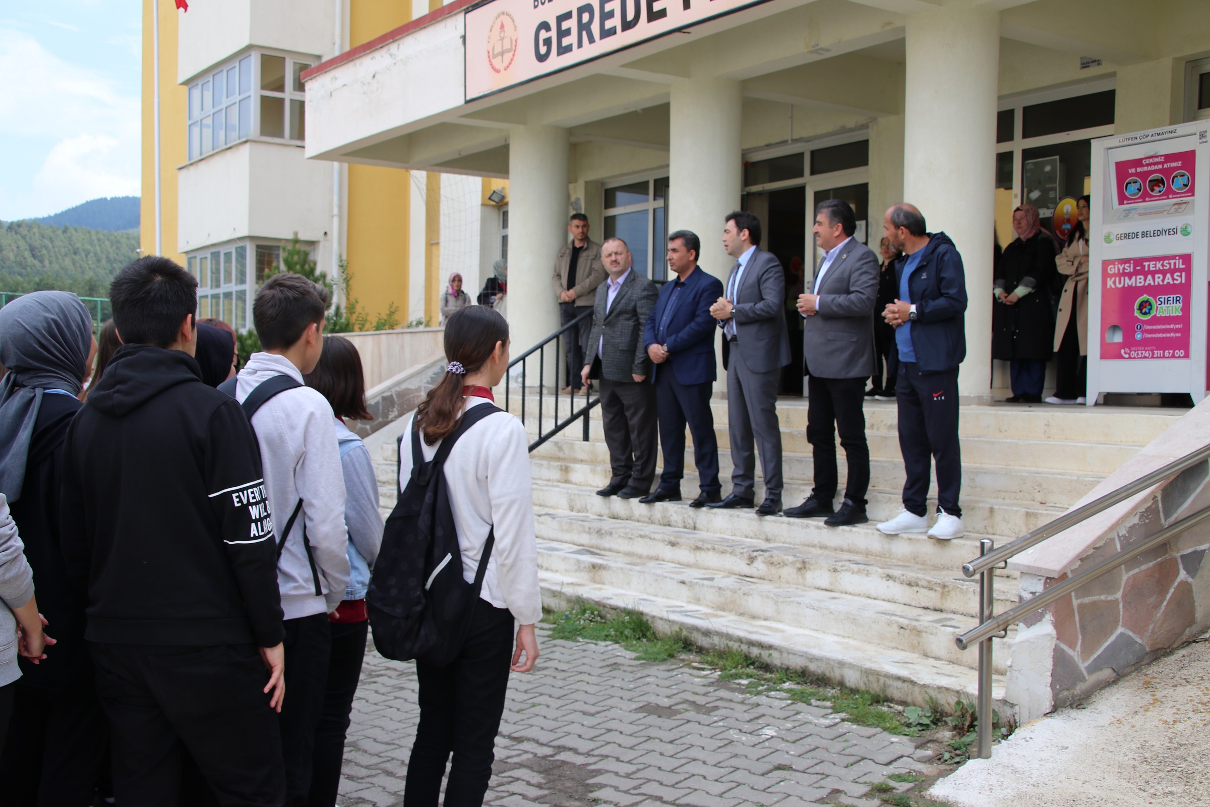 GEREDE FEN L�SES�NDEN SOSYAL SORUMLULUK PROJES�