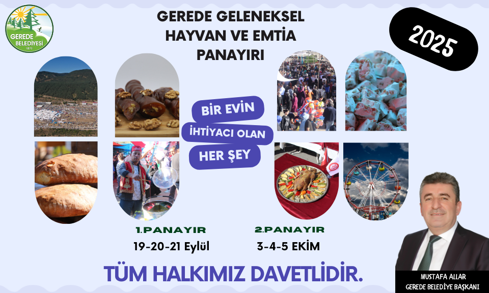TAR�H� PANAYIR 19 EYL�L CUMA BA�LIYOR!