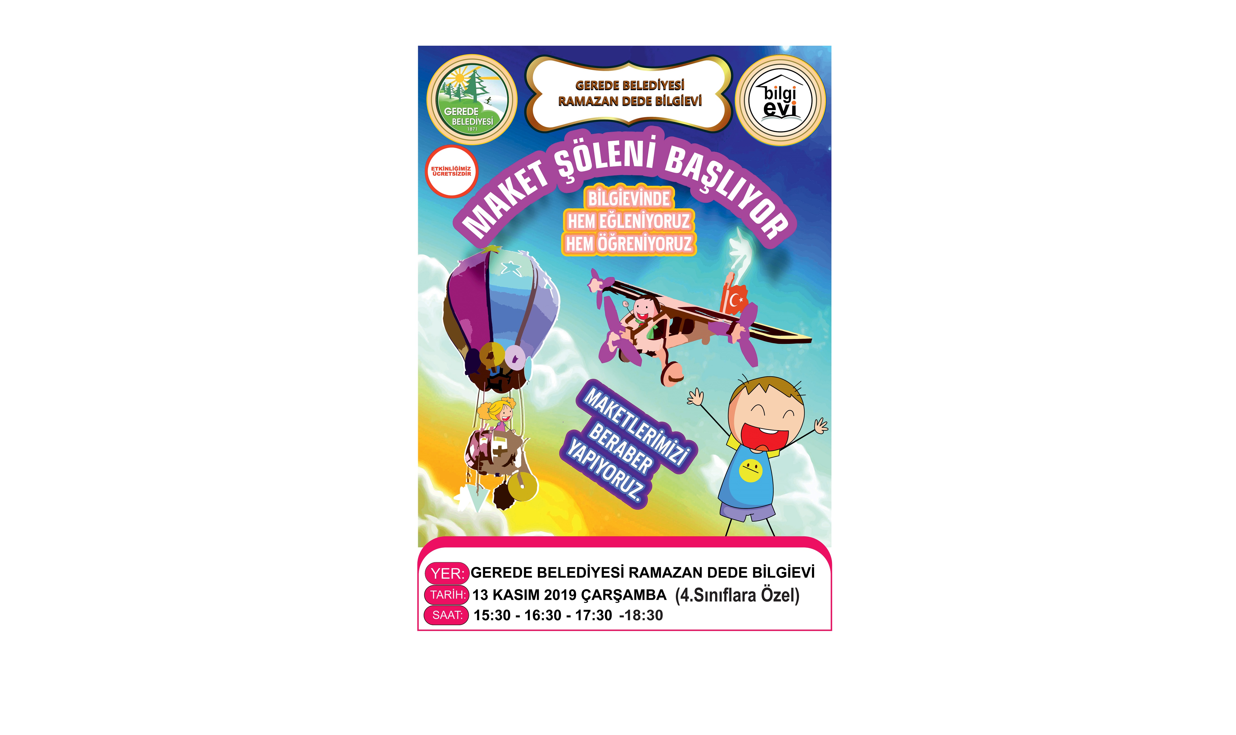 MAKET ��LEN� BA�LIYOR