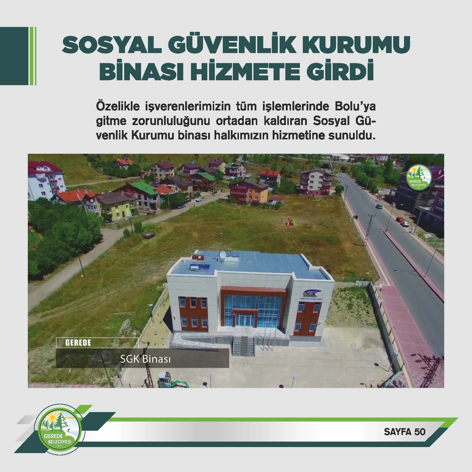 SGK B�NASI H�ZMETE G�RD�